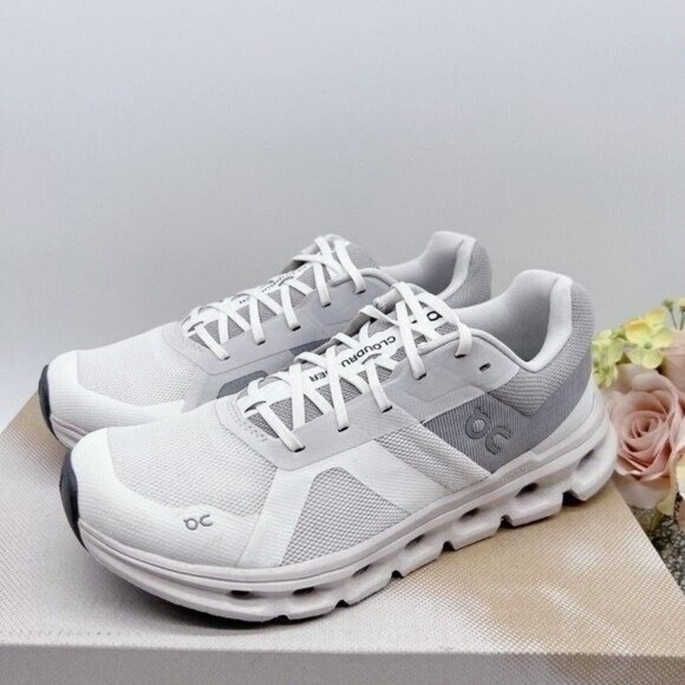 ON Cloud Cloudrunner Runner Running Shoe White/ F… - image 2